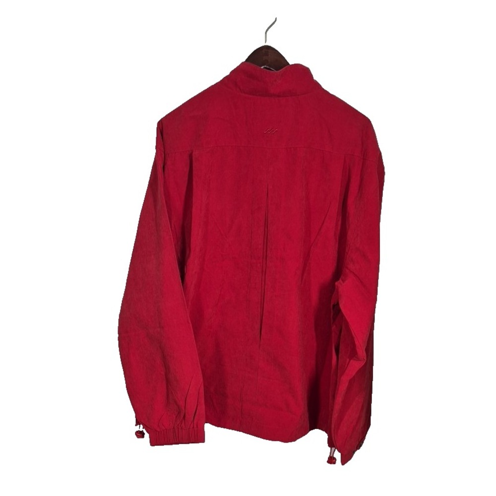 Monterey club Jacket Mens XL Red Golf My Way Long Sleeve Full Zip NEW - Picture 3 of 11